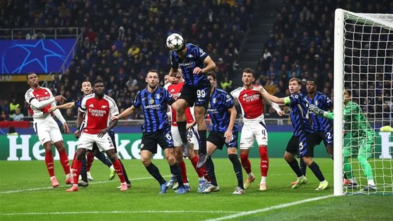 صدام العمالقة.. توقيت انطلاق مواجهة إنتر ميلان وأرسنال في دوري أبطال أوروبا 2026